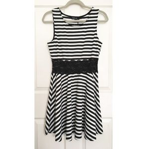 NWT Striped Swing Dress